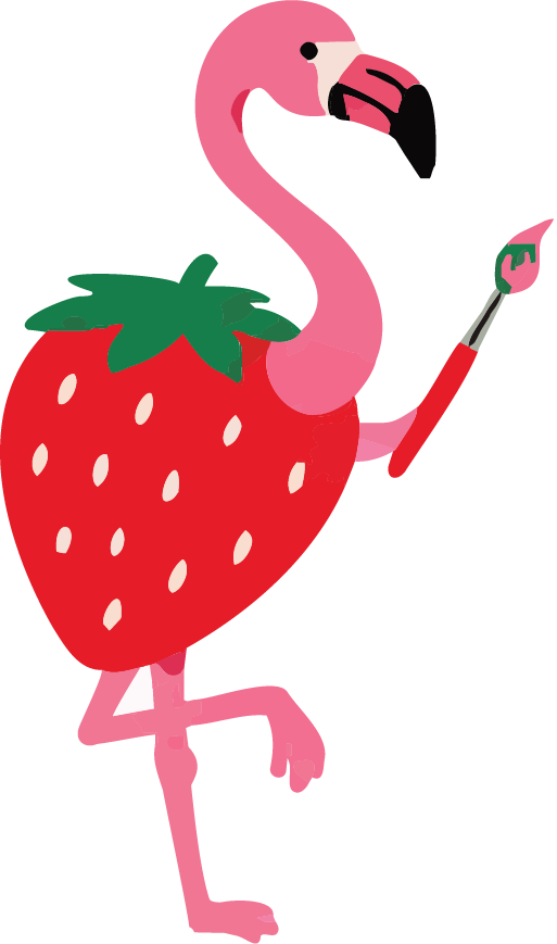 Flamant-fraise LIVENN
