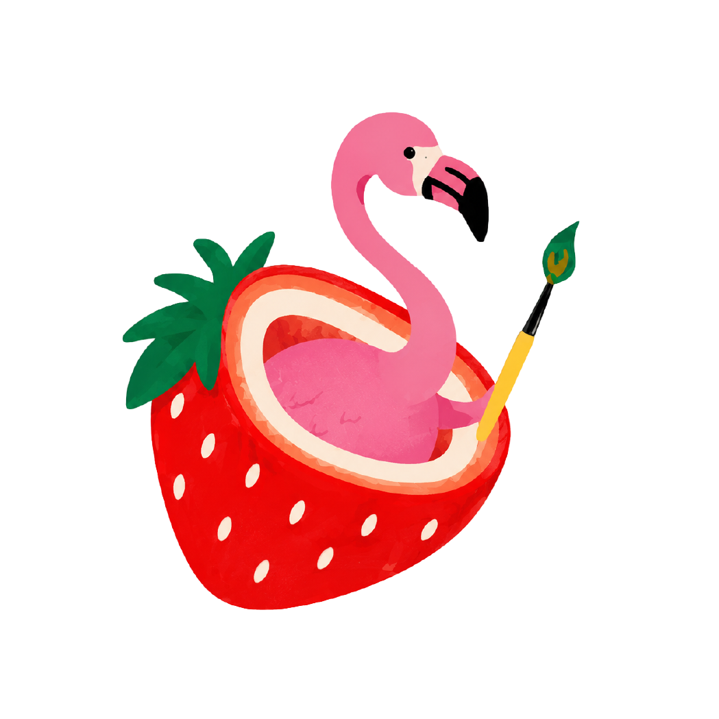 Icône LIVENN flamant rose