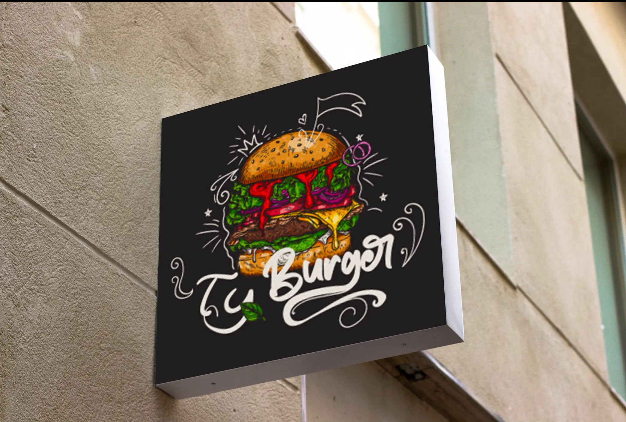 Supports print du restaurant